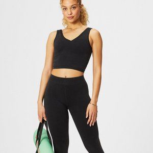 New Unworn Fabletics Cloud Seamless V-Neck Crop Tank Size Medium